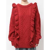 フリルケーブルニットチュニック | jouetie | 詳細画像44 