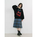 ジャガードチェリールーズニット | jouetie | 詳細画像10 