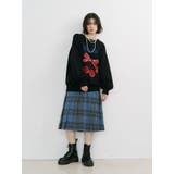 ジャガードチェリールーズニット | jouetie | 詳細画像11 