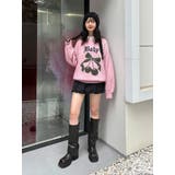 ジャガードチェリールーズニット | jouetie | 詳細画像22 