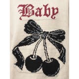 ジャガードチェリールーズニット | jouetie | 詳細画像34 