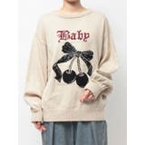 ジャガードチェリールーズニット | jouetie | 詳細画像37 