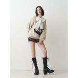 ジャガードチェリールーズニット | jouetie | 詳細画像6 