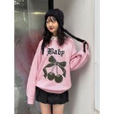 ピンク | ジャガードチェリールーズニット | jouetie