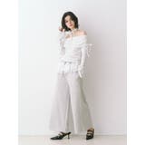 フレアスリーブオフショルトップス | jouetie | 詳細画像2 