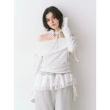 フレアスリーブオフショルトップス | jouetie | 詳細画像4 