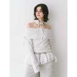 フレアスリーブオフショルトップス | jouetie | 詳細画像5 