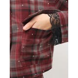 ステンカラーラインストーンショートジャケット【セットアップ対応】 | jouetie | 詳細画像25 