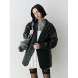 パワショルルーズテーラードジャケット【セットアップ対応】 | jouetie | 詳細画像1 