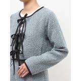 バイカラーツイードライクショートジャケット【セットアップ対応】 | jouetie | 詳細画像7 