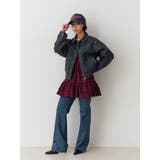 フェイクレザースタッズブルゾン | jouetie | 詳細画像15 