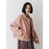 フェイクレザースタッズブルゾン | jouetie | 詳細画像24 