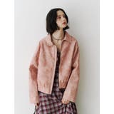 フェイクレザースタッズブルゾン | jouetie | 詳細画像25 