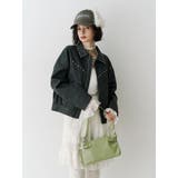 フェイクレザースタッズブルゾン | jouetie | 詳細画像31 