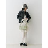 フェイクレザースタッズブルゾン | jouetie | 詳細画像32 