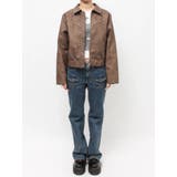 フェイクレザースタッズブルゾン | jouetie | 詳細画像44 