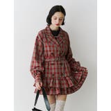 ヘムフリルトレンチミニワンピース | jouetie | 詳細画像2 