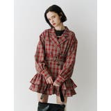 ヘムフリルトレンチミニワンピース | jouetie | 詳細画像3 