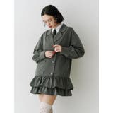 ヘムフリルトレンチミニワンピース | jouetie | 詳細画像8 