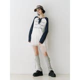 ヘムフリルラグランワンピース | jouetie | 詳細画像2 