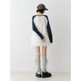 ヘムフリルラグランワンピース | jouetie | 詳細画像6 