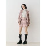 ギャザーリボンジャケットミニワンピース【セットアップ対応】 | jouetie | 詳細画像2 