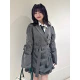 ギャザーリボンジャケットミニワンピース【セットアップ対応】 | jouetie | 詳細画像32 