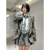 ギャザーリボンジャケットミニワンピース【セットアップ対応】 | jouetie | 詳細画像36 