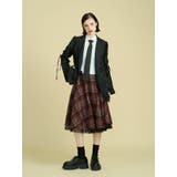 ギャザーリボンジャケットミニワンピース【セットアップ対応】 | jouetie | 詳細画像7 