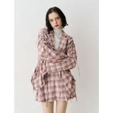 ギャザーリボンジャケットミニワンピース【セットアップ対応】 | jouetie | 詳細画像9 