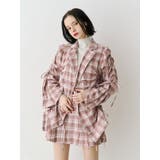 ピンク | ギャザーリボンジャケットミニワンピース【セットアップ対応】 | jouetie