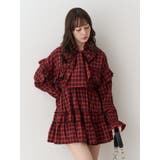 フリルショルダーミニワンピース | jouetie | 詳細画像10 