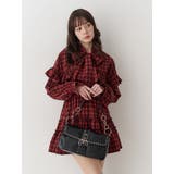 フリルショルダーミニワンピース | jouetie | 詳細画像11 