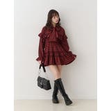 フリルショルダーミニワンピース | jouetie | 詳細画像13 