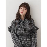 フリルショルダーミニワンピース | jouetie | 詳細画像3 