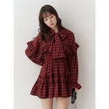 フリルショルダーミニワンピース | jouetie | 詳細画像8 