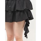 ラッフルヘムフリルチュニックシャツ | jouetie | 詳細画像8 