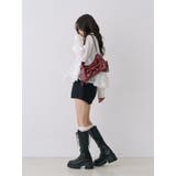 リボンタイフリルショートシャツ | jouetie | 詳細画像6 