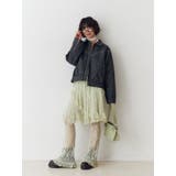 レースフリルレイヤードフレアパンツ | jouetie | 詳細画像11 