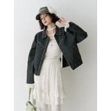 レースフリルレイヤードフレアパンツ | jouetie | 詳細画像6 