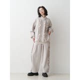 フリルトラックパンツ【セットアップ対応】 | jouetie | 詳細画像6 