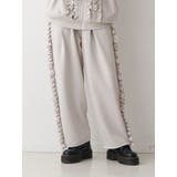 アイボリー | フリルトラックパンツ【セットアップ対応】 | jouetie