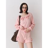 ローズモチーフニットショーパン【セットアップ対応】 | jouetie | 詳細画像16 