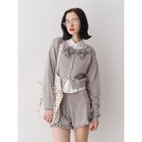 ローズモチーフニットショーパン【セットアップ対応】 | jouetie | 詳細画像3 