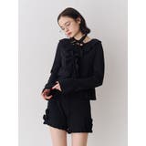 ローズモチーフニットショーパン【セットアップ対応】 | jouetie | 詳細画像9 