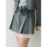 ローズモチーフミニスカパン【セットアップ対応】 | jouetie | 詳細画像3 