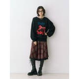 パターンベルトフレアスカート【セットアップ対応】 | jouetie | 詳細画像11 