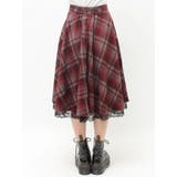 パターンベルトフレアスカート【セットアップ対応】 | jouetie | 詳細画像24 