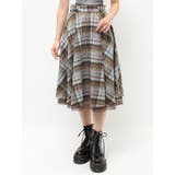 パターンベルトフレアスカート【セットアップ対応】 | jouetie | 詳細画像33 