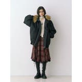 パターンベルトフレアスカート【セットアップ対応】 | jouetie | 詳細画像5 